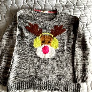 Remind Reindeer Sweater Size L